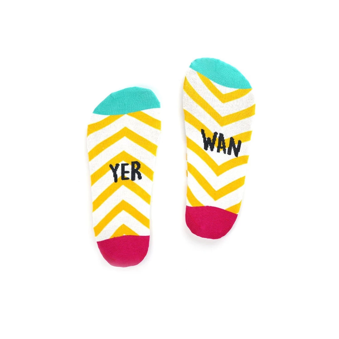 Irish Socksciety YER WAN - Funny Irish Socks Made In Ireland