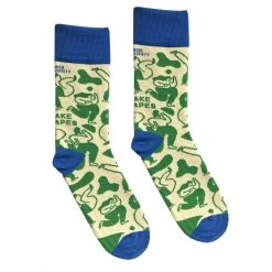 Irish Socksciety Fushia Green - Funny Irish Socks Made In Ireland