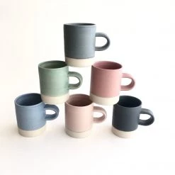 John Ryan Ceramics CHARCOAL - Mug - Hand Thrown Contemporary Irish Pottery All Pottery