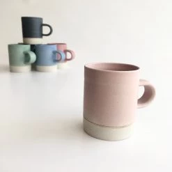 John Ryan Ceramics BABY PINK - Mug - Hand Thrown Contemporary Irish Pottery