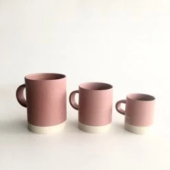 John Ryan Ceramics HOT PINK - Mug - Hand Thrown Contemporary Irish Pottery
