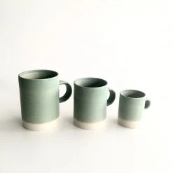 John Ryan Ceramics All Pottery IRISH GREEN - Mug - Hand Thrown Contemporary Irish Pottery