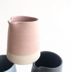 John Ryan Ceramics BABY PINK - Mini Creamer - Hand Thrown Contemporary Irish Pottery All Pottery