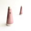 John Ryan Ceramics HOT PINK - Salt & Pepper Shaker - Hand Thrown Contemporary Irish Pottery All Pottery