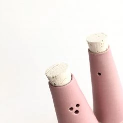 John Ryan Ceramics HOT PINK - Salt & Pepper Shaker - Hand Thrown Contemporary Irish Pottery All Pottery
