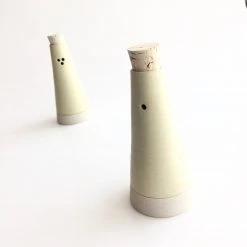 John Ryan Ceramics CANDY YELLOW - Salt & Pepper Shaker - Hand Thrown Contemporary Irish Pottery