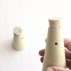 John Ryan Ceramics CANDY YELLOW - Salt & Pepper Shaker - Hand Thrown Contemporary Irish Pottery