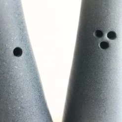 John Ryan Ceramics CHARCOAL - Salt & Pepper Shaker - Hand Thrown Contemporary Irish Pottery