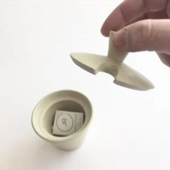 John Ryan Ceramics CANDY YELLOW - Sugar Bowl - Hand Thrown Contemporary Irish Pottery