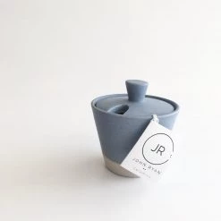 John Ryan Ceramics BOY BLUE - Sugar Bowl - Hand Thrown Contemporary Irish Pottery All Pottery
