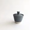 John Ryan Ceramics All Pottery SUGAR BOWL - Soft Grey - Hand Thrown Contemporary Irish Pottery