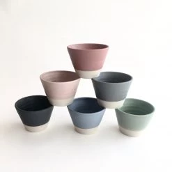 John Ryan Ceramics CHARCOAL - Dip Bowl - Hand Thrown Contemporary Irish Pottery