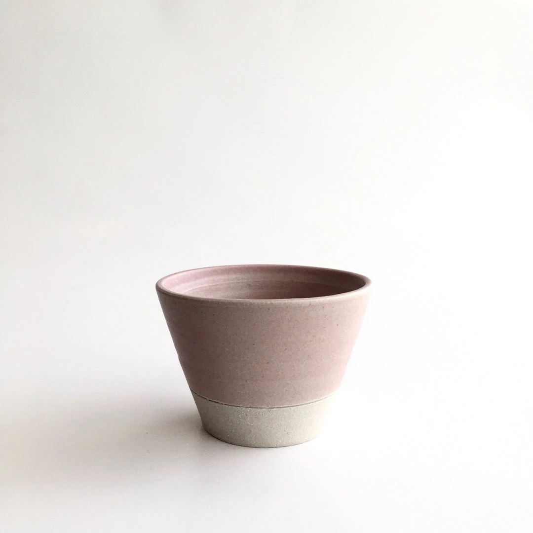 John Ryan Ceramics BABY PINK - Dip Bowl - Hand Thrown Contemporary Irish Pottery All Pottery