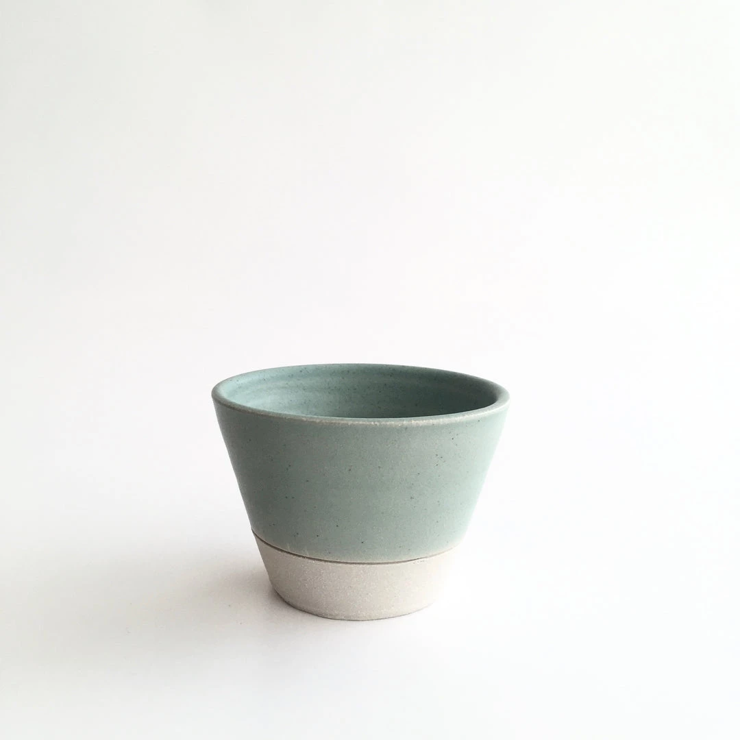 John Ryan Ceramics IRISH GREEN - Dip Bowl - Hand Thrown Contemporary Irish Pottery