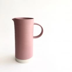 John Ryan Ceramics HOT PINK - Tall Handled Jug - Hand Thrown Contemporary Irish Pottery