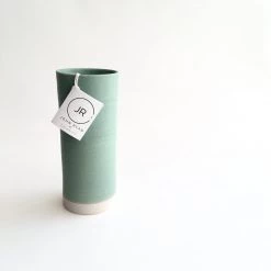 John Ryan Ceramics All Pottery IRISH GREEN - Vase - Hand Thrown Contemporary Irish Pottery