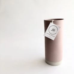 John Ryan Ceramics BABY PINK - Vase - Hand Thrown Contemporary Irish Pottery
