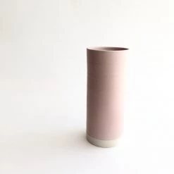 John Ryan Ceramics BABY PINK - Vase - Hand Thrown Contemporary Irish Pottery