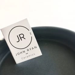 John Ryan Ceramics CHARCOAL - Serving Dish - Hand Thrown Contemporary Irish Pottery All Pottery