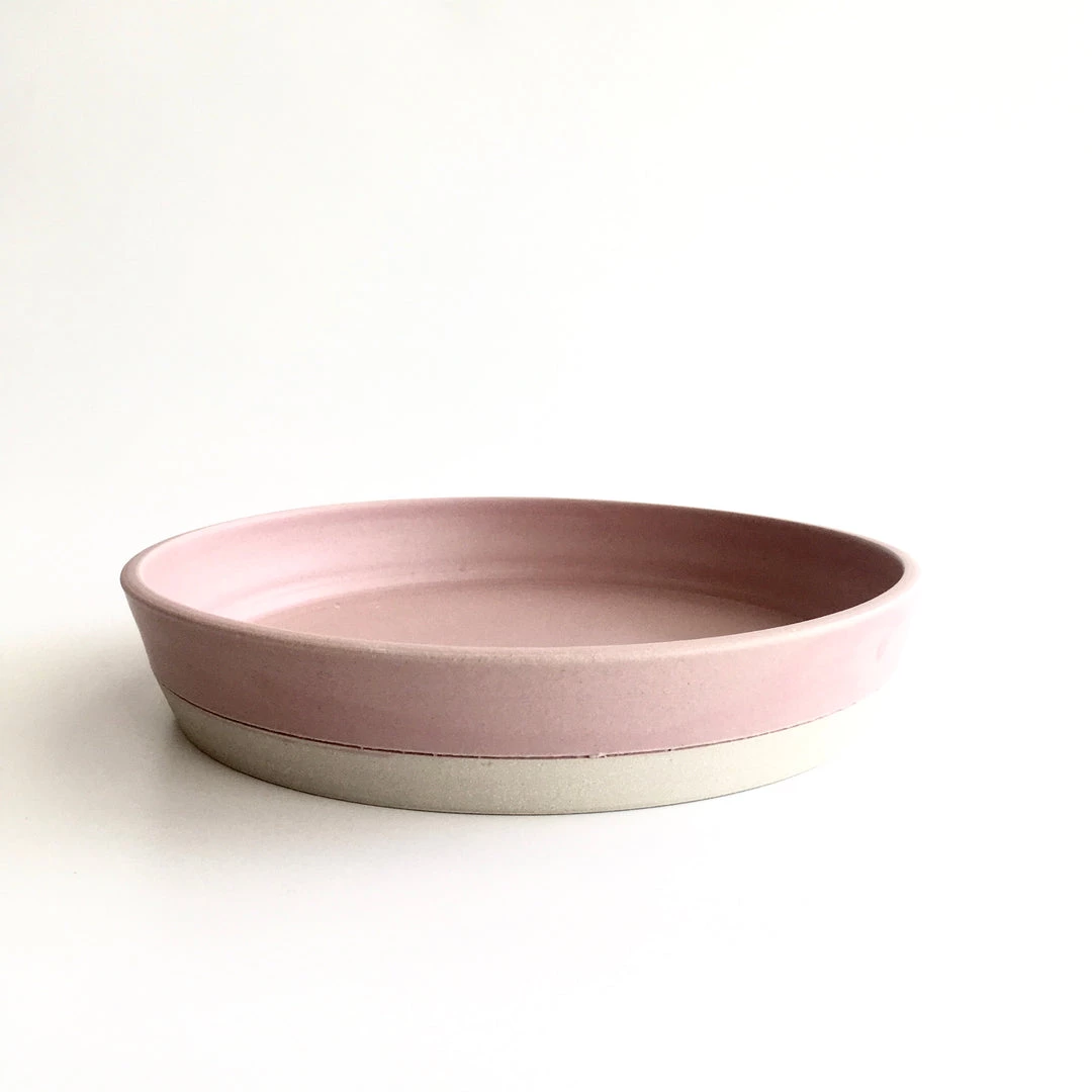 John Ryan Ceramics BABY PINK - Serving Dish - Hand Thrown Contemporary Irish Pottery