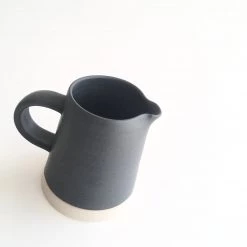 John Ryan Ceramics CHARCOAL - Conical Jug - Hand Thrown Contemporary Irish Pottery All Pottery