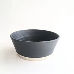 John Ryan Ceramics CHARCOAL - Fruit Bowl - Hand Thrown Contemporary Irish Pottery All Pottery