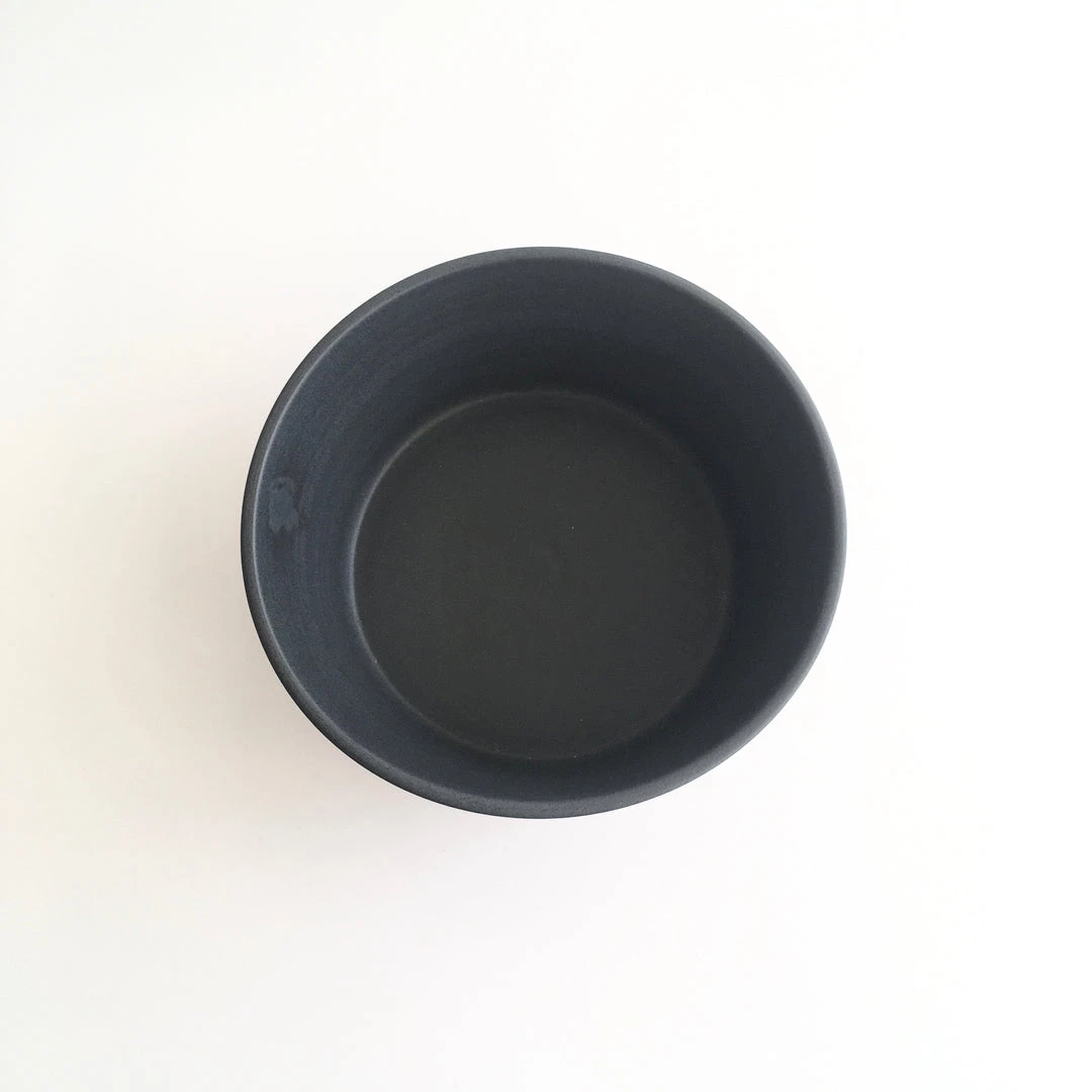 John Ryan Ceramics CHARCOAL - Fruit Bowl - Hand Thrown Contemporary Irish Pottery All Pottery