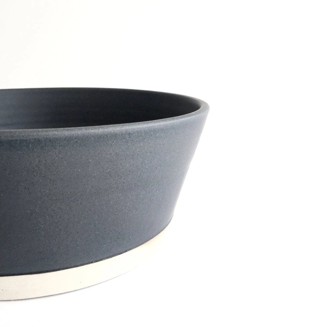 John Ryan Ceramics CHARCOAL - Fruit Bowl - Hand Thrown Contemporary Irish Pottery All Pottery