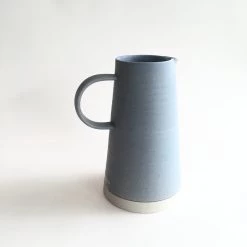 John Ryan Ceramics All Pottery BOY BLUE - Conical Jug - Hand Thrown Contemporary Irish Pottery