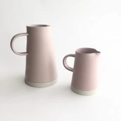 John Ryan Ceramics BABY PINK - Jug - Hand Thrown Contemporary Irish Pottery