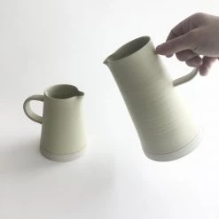 John Ryan Ceramics CANDY YELLOW - Conical Jug - Hand Thrown Contemporary Irish Pottery All Pottery