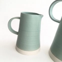 John Ryan Ceramics All Pottery IRISH GREEN - Conical Jug - Hand Thrown Contemporary Irish Pottery