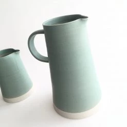 John Ryan Ceramics All Pottery IRISH GREEN - Conical Jug - Hand Thrown Contemporary Irish Pottery