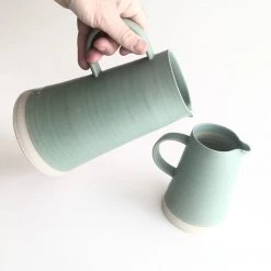 John Ryan Ceramics All Pottery IRISH GREEN - Conical Jug - Hand Thrown Contemporary Irish Pottery