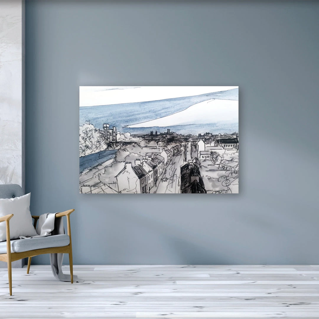 Stephen Farnan Studio Kilkenny From The Lacken Hill - County Kilkenny By Stephen Farnan Places