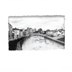 Stephen Farnan Studio KILKENNY ON THE RIVER NORE - Medieval City Castle County Kilkenny By Stephen Farnan Places