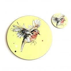 Kathryn Callaghan Home Accessories ROBIN - Placemat / Coaster - Yellow