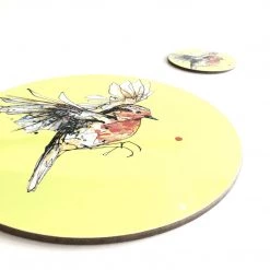 Kathryn Callaghan Home Accessories ROBIN - Placemat / Coaster - Yellow
