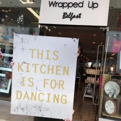 THIS KITCHEN IS FOR DANCING By Typo-gra-phy Contemporary