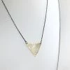 Necklaces Rainbow Geometric Brass Necklace - Kaiko - Made In Ireland