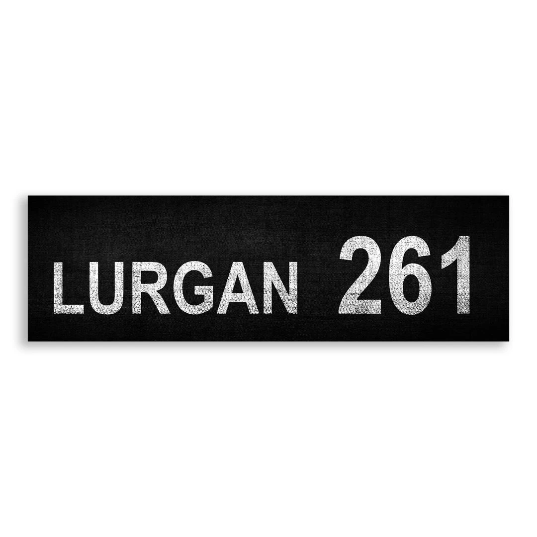 Belfast Canvas Co. LURGAN 261 Canvas Bus Signs