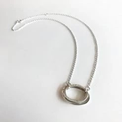 Lynsey DeBurca CARRAN - Freeform Hammered Stack Necklace - Made In Ireland All Jewellery