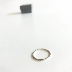 Lynsey DeBurca Doon - Silver / Rose Gold / Yellow Gold - Hammered Stacking Ring