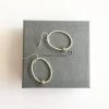 Lynsey DeBurca DRIFT Oval Drops Earrings With Gold Plate All Jewellery