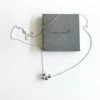 Lynsey DeBurca All Jewellery FLOAT - Four Silver Rings Necklace - Made In Ireland