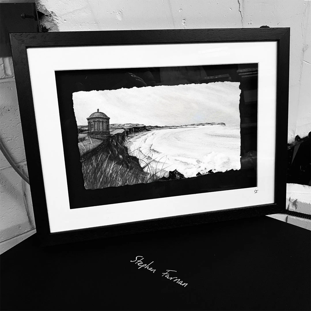 Stephen Farnan Studio Places Mussenden Temple - North Coast Of Ireland