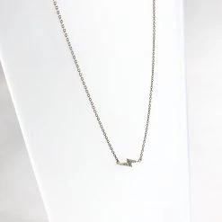 Mary K BOLT - Cubic Zirconia + Gold Vermeil On Necklace All Jewellery