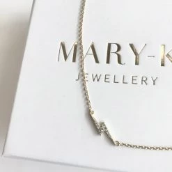 Mary K BOLT - Cubic Zirconia + Gold Vermeil On Necklace All Jewellery