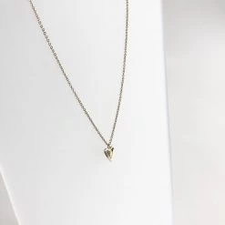 Mary K HEART Gold Vermeil Necklace