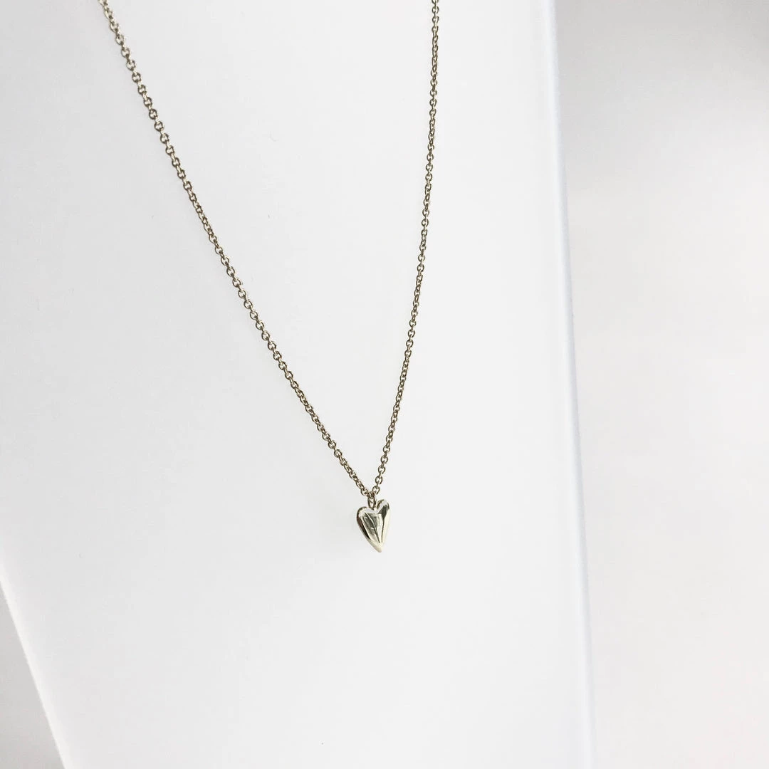 Mary K HEART Gold Vermeil Necklace